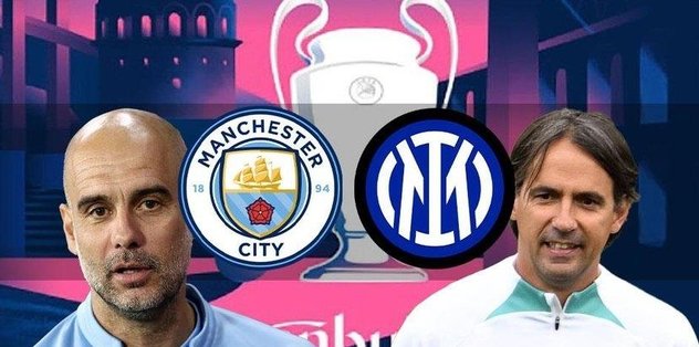 Manchester City ve Inter, Şampiyonlar Ligi finalinde karşı karşıya geliyor. İstanbul’da oynanan maçı Polonyalı hakem Szymon Marciniak yönetiyor. İki takımın kadroları ve maçın saati ve kanalı da açıklandı. İngiliz ve İtalyan takımları arasında beşinci kez oynanacak finalde, Real Madrid’in 17 kezle en çok final oynayan takım olduğu hatırlatıldı. İstanbul’da ikinci kez düzenlenen finalde, 2005’teki unutulmaz Liverpool-Milan maçının ardından dev kupa ikinci kez İstanbul’da yükselecek. 
 Manchester City ve Inter, Şampiyonlar Ligi finalinde karşı karşıya geliyor. İstanbul’da oynanan maçı Polonyalı hakem Szymon Marciniak yönetiyor. İki takımın kadroları ve maçın saati ve kanalı da açıklandı. İngiliz ve İtalyan takımları arasında beşinci kez oynanacak finalde, Real Madrid’in 17 kezle en çok final oynayan takım olduğu hatırlatıldı. İstanbul’da ikinci kez düzenlenen finalde, 2005’teki unutulmaz Liverpool-Milan maçının ardından dev kupa ikinci kez İstanbul’da yükselecek.