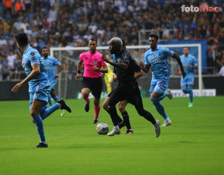 Adana Demirspor - Trabzonspor maçını sonrası eleştiri "Ağır çekim oynarsan"