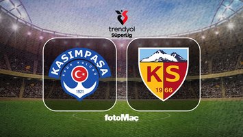 Kasımpaşa-Kayserispor maçı detayları!