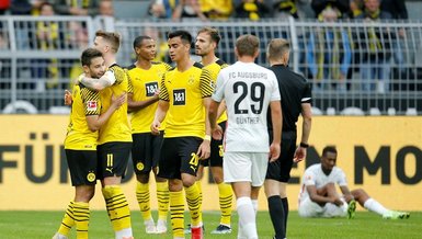 Borussia Dortmund Augsburg 2-1 (MAÇ SONUCU - ÖZET)