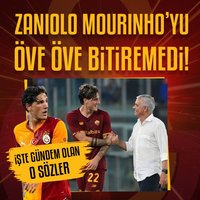 Zaniolo'dan Mourinho'ya büyük övgü!