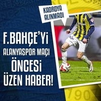 F.Bahçe'de o isim kadrodan çıkarıldı!