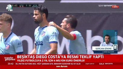 >Son dakika spor haberi: Beşiktaş Diego Costa'ya resmi teklif yaptı! İşte detaylar...