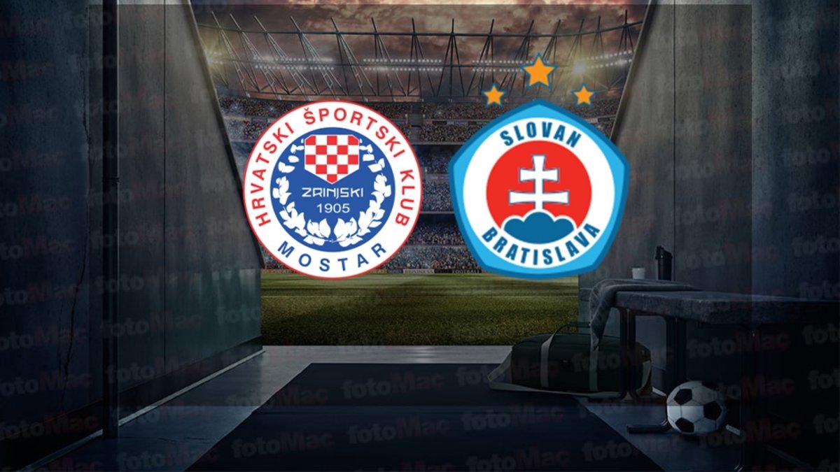 Zrinjski Mostar-Slovan Bratislava maçı ne zaman, saat kaçta ve hangi kanalda? | UEFA Şampiyonlar Ligi Zrinjski Mostar-Slovan Bratislava maçı ne zaman, saat kaçta ve hangi kanalda? | UEFA Şampiyonlar Ligi