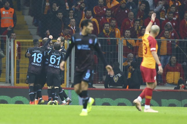 Galatasaray - Trabzonspor maçından kareler