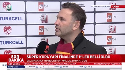 >Galatasaray Teknik Direktörü Okan Buruk'tan Lemina ve Torreira açıklaması!
