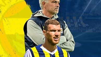 Fenerbahçe’de Edin Dzeko’dan flaş Jose Mourinho itirafı! Mutlu değildi