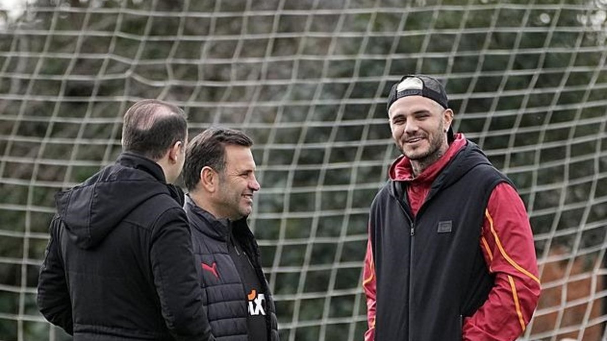 Galatasaray'ın yıldızı Mauro Icardi Florya'da! Galatasaray'ın yıldızı Mauro Icardi Florya'da!