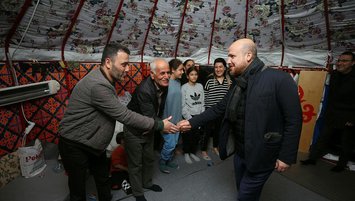 Bilal Erdoğan Dayanışma Obası'nı ziyaret etti