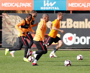 Galatasaray’da Fenerbahçe maçı hazırlıkları sürdü