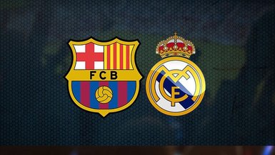 Barcelona - Real Madrid maçı CANLI İZLE