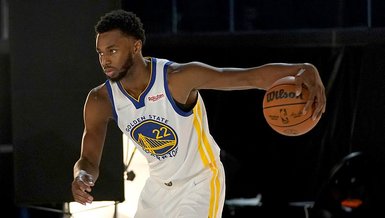 Son dakika spor haberi: Golden State Warriors'lı Andrew Wiggins corona virüsü aşısı oldu