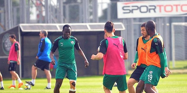 Bursaspor'da Kardemir Karabükspor maçı hazırlıkları
