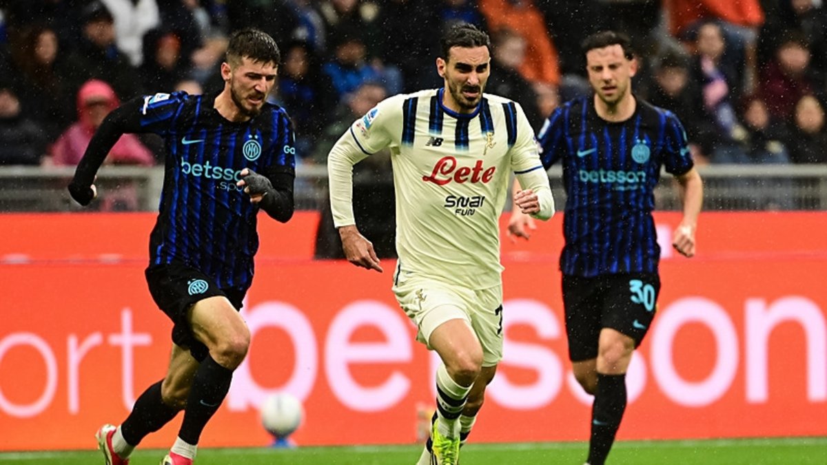 Inter şampiyonluk yarışında Atalanta'ya 2 puan bıraktı!