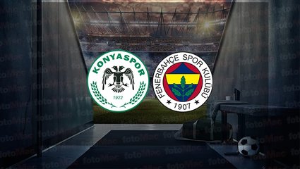 Konyaspor - Fenerbahçe maçı NE ZAMAN? | Fenerbahçe maçı saat kaçta ve hangi kanalda canlı yayınlanacak?