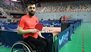 Masa tenisi tek erkeklerde Ali Öztürk çeyrek finale yükseldi