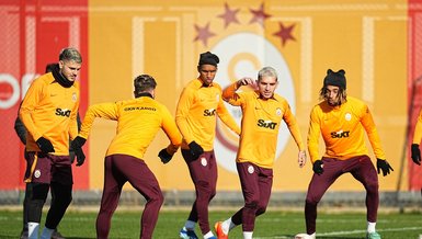 Galatasaray Fatih Karagümrük maçının hazırlıklarını sürdürdü
