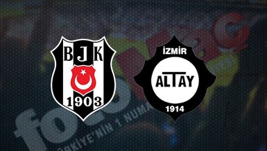 Beşiktaş-Altay maçı CANLI