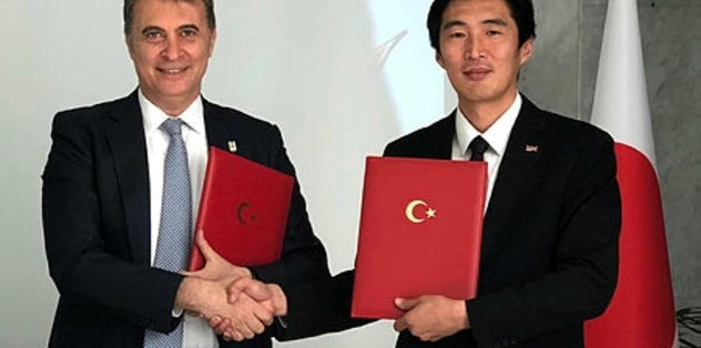 Beşiktaş'a Japonya'dan kardeş kulüp