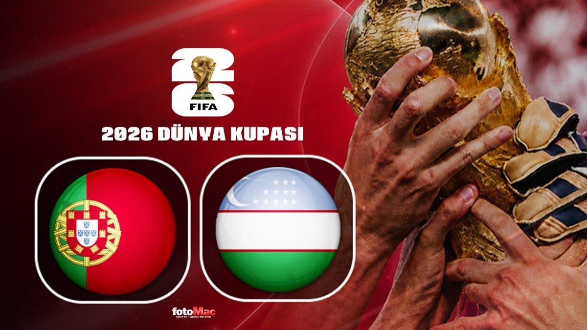 Portekiz-Özbekistan maçı CANLI | 2026 Dünya Kupası