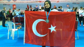 Hayriye Türksoy Dünya İkincisi Oldu