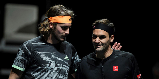 Federer'i eleyen Tsitsipas finalde!