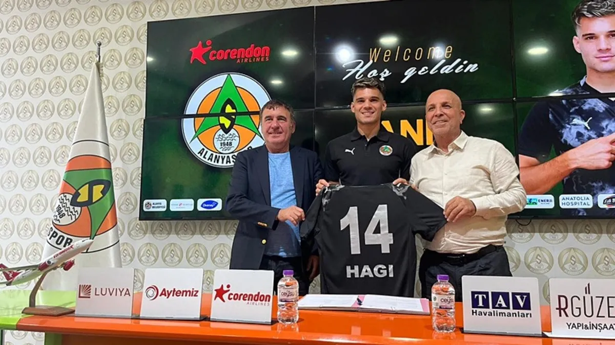 Corendon Alanyaspor Ianis Hagi transferini açıkladı!