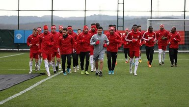 Lider Sivasspor Beşiktaş maçının hazırlıklarını tamamladı
