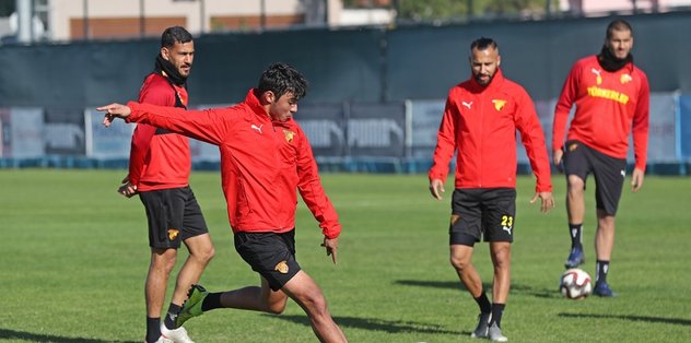 Göztepe MKE Ankaragücü maçının hazırlıklarına başladı