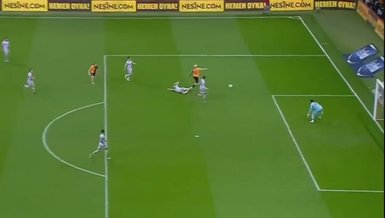 Galatasaray-Başakşehir maçında penaltı itirazı! İşte o anlar