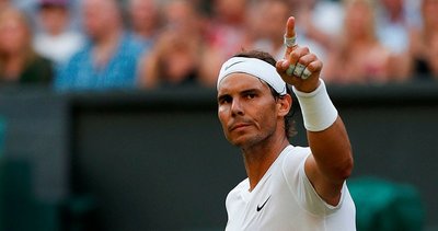 Nadal Wimbledon'da üçüncü tura yükseldi