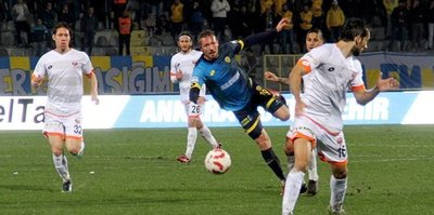 Ertelenen maçta Ankaragücü galip geldi