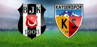 Beşiktaş ile Kayserispor arasında 44. maç