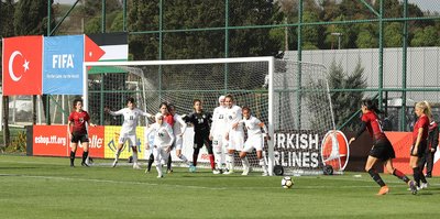 A Milli Kadın Futbol Takımı, Ürdün'e mağlup oldu