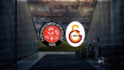 Fatih Karagümrük - Galatasaray maçı ne zaman?