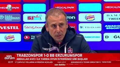 Abdullah Avcı: Gol yemeden kazanmak çok önemliydi
