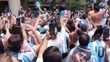Messi'nin golleri sonrası Dallas'ta Arjantin bayramı!