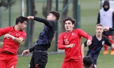 Genç millilerin maçında fair play örneği