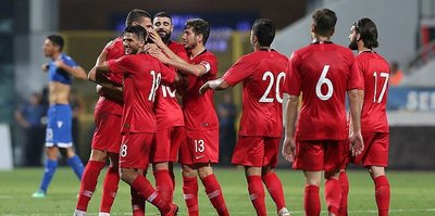 Ümit Milli Futbol Takımı, Kıbrıs Rum Kesimi'ni 4-0 yendi