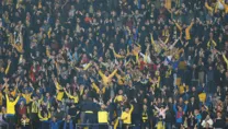 Tribünde fair play rüzgarı