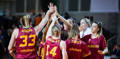 Galatasaray final için sahada
