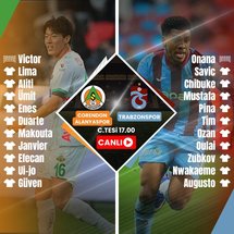 Corendon Alanyaspor-Trabzonspor | CANLI