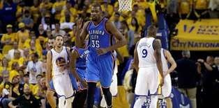 Thunder steal Game 1 from Warriors