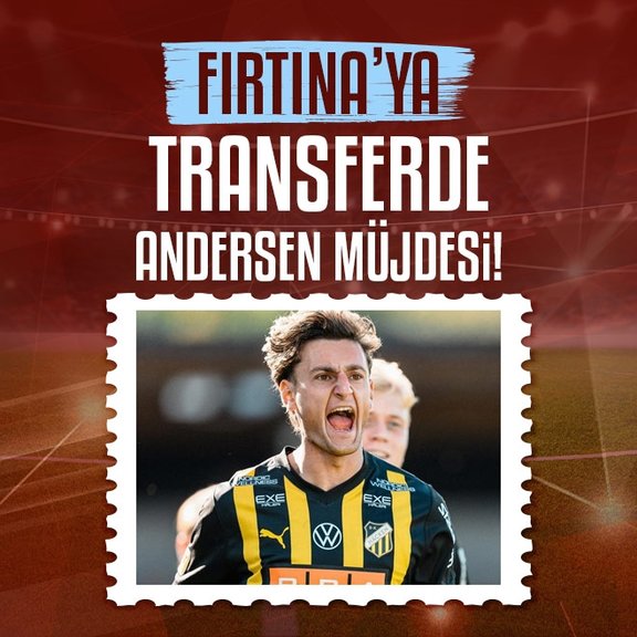 Trabzonspor’a transferde Andersen müjdesi!