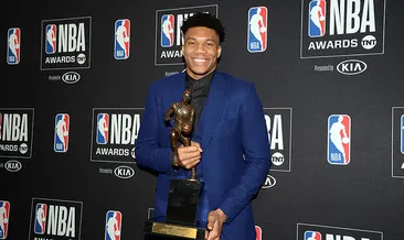 NBA'de sezonun MVP'si Giannis Antetokounmpo