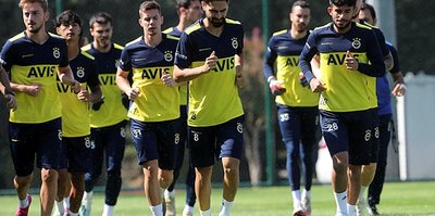 Fenerbahçe antrenmanlara ara vermedi