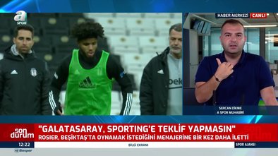 Son dakika Beşiktaş transfer haberleri | Rosier'den flaş Galatasaray isteği!