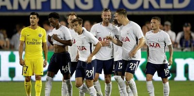 Tottenham, PSG'ye şans tanımadı