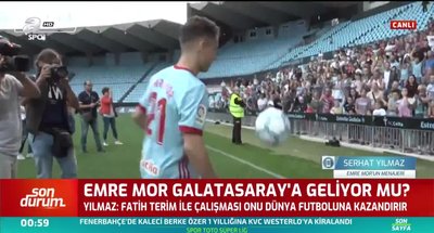 Emre Mor'un menajerinden flaş açıklama! Galatasaray...