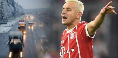 Bayern Münihli futbolcu trafik kazası geçirdi